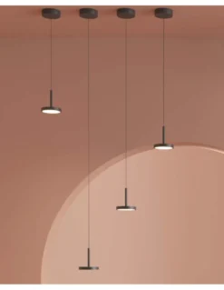 Lámpara colgante Corvus - ACB - Lámpara LED colgante circular de diseño