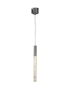 Lámpara colgante Cosmo – Schuller – Diseño tubular en cromo brillo