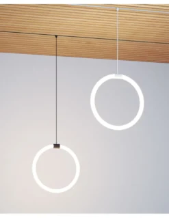 Lámpara colgante de carril magnético Fine – Beneito & Faure – Lámpara LED circular