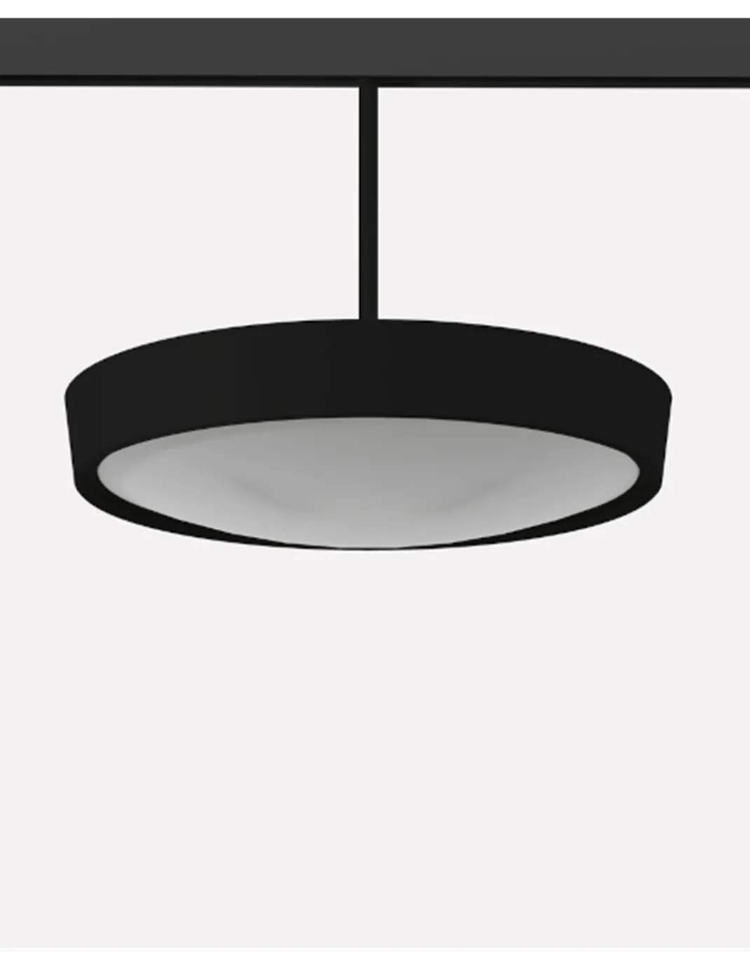 Lámpara colgante de carril 48V Plaf - Nexia - Pantalla plana