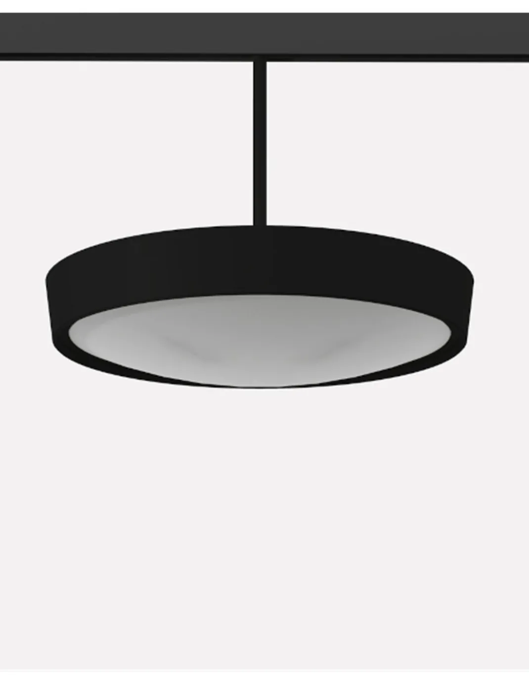 Lámpara colgante de carril 48V Plaf - Nexia - Pantalla plana