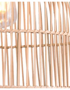 Lámpara colgante de ratán Bento - AJP - Lámpara de techo estilo boho chic