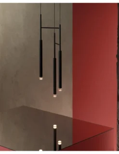 Lámpara colgante de techo Candle – LedsC4 – Disponible en 2 colores, Regulable corte de fase