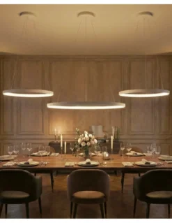 Lámpara Colgante de Techo Grace - ACB - LED, forma cilíndrica, blanca