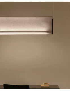 Lámpara colgante de techo Nebra – a-emotional light – Lámpara decorativa LED 2173 lm 2700K, Disponible en topo y beige