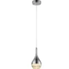 Lámpara colgante Elie – Schuller – Tulipa de cristal macizo, altura regulable