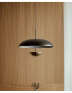 Lámpara colgante Ella - Aromas - Lámpara de metal negro, Regulable Triac, LED 2700K