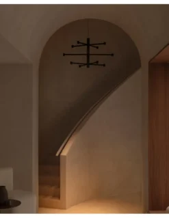 Lámpara colgante empotrable Art Chandelier - Arkoslight - Lámpara minimalista de 3 alturas