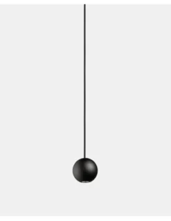 Lámpara colgante empotrable Punto Single - LedsC4 - En blanco o negro, regulable