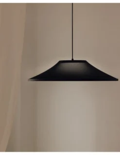 Lámpara colgante empotrable Warp - Arkoslight - Pantalla textil, translúcida