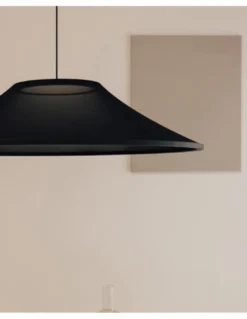 Lámpara colgante empotrable Warp - Arkoslight - Pantalla textil, translúcida