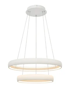 Lámpara colgante Flats - Mantra - Lámpara moderna con doble aro LED
