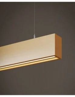 Lámpara colgante Forest – Beneito & Faure – Lámpara lineal de madera