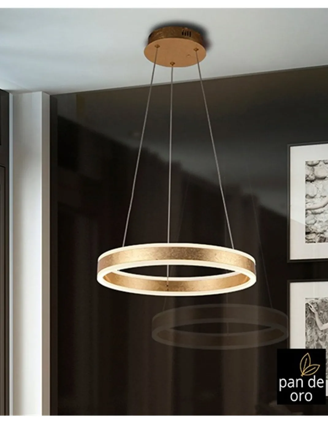 Lámpara colgante Helia – Schuller – Diseño moderno en 3 colores y 2 medidas