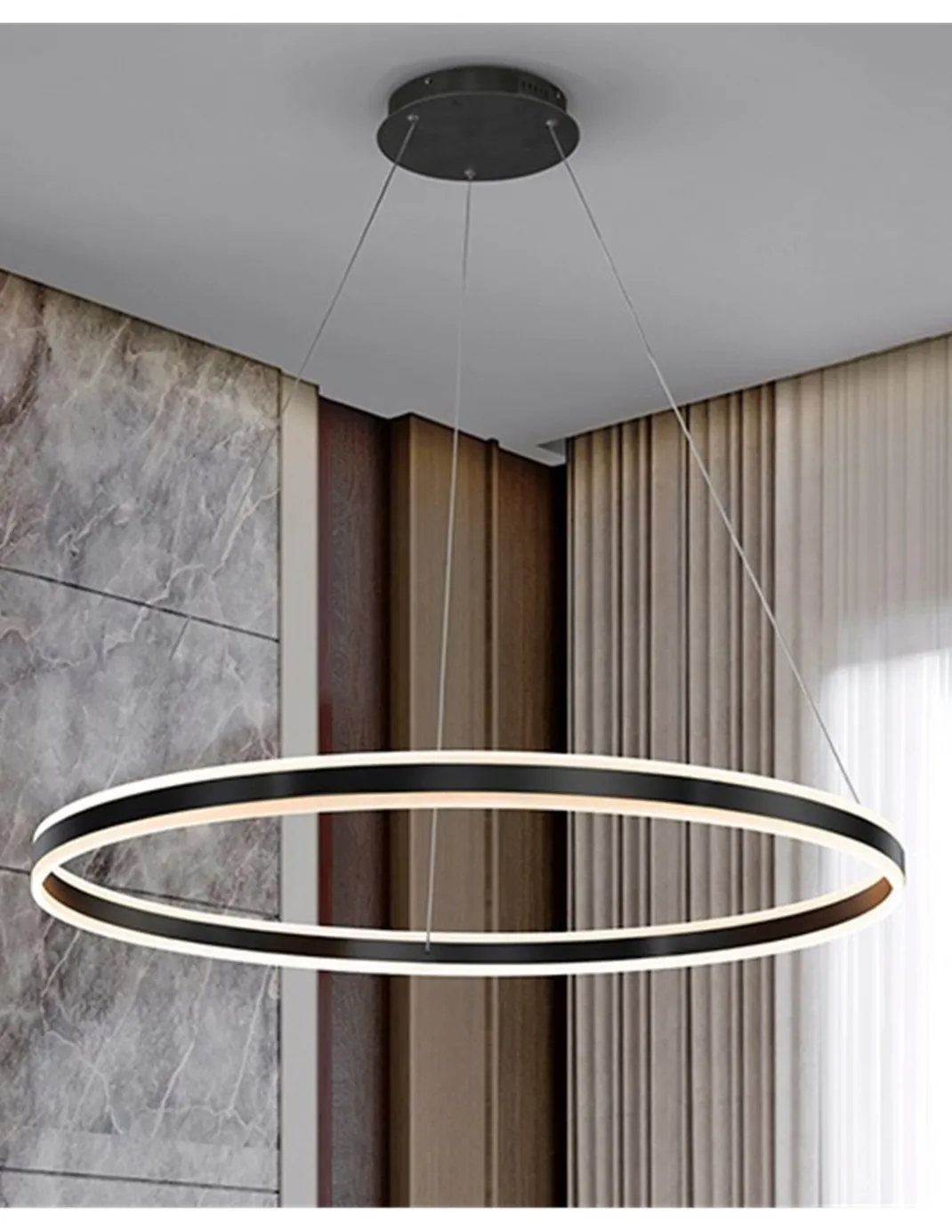 Lámpara colgante Helia – Schuller – Diseño moderno en 3 colores y 2 medidas