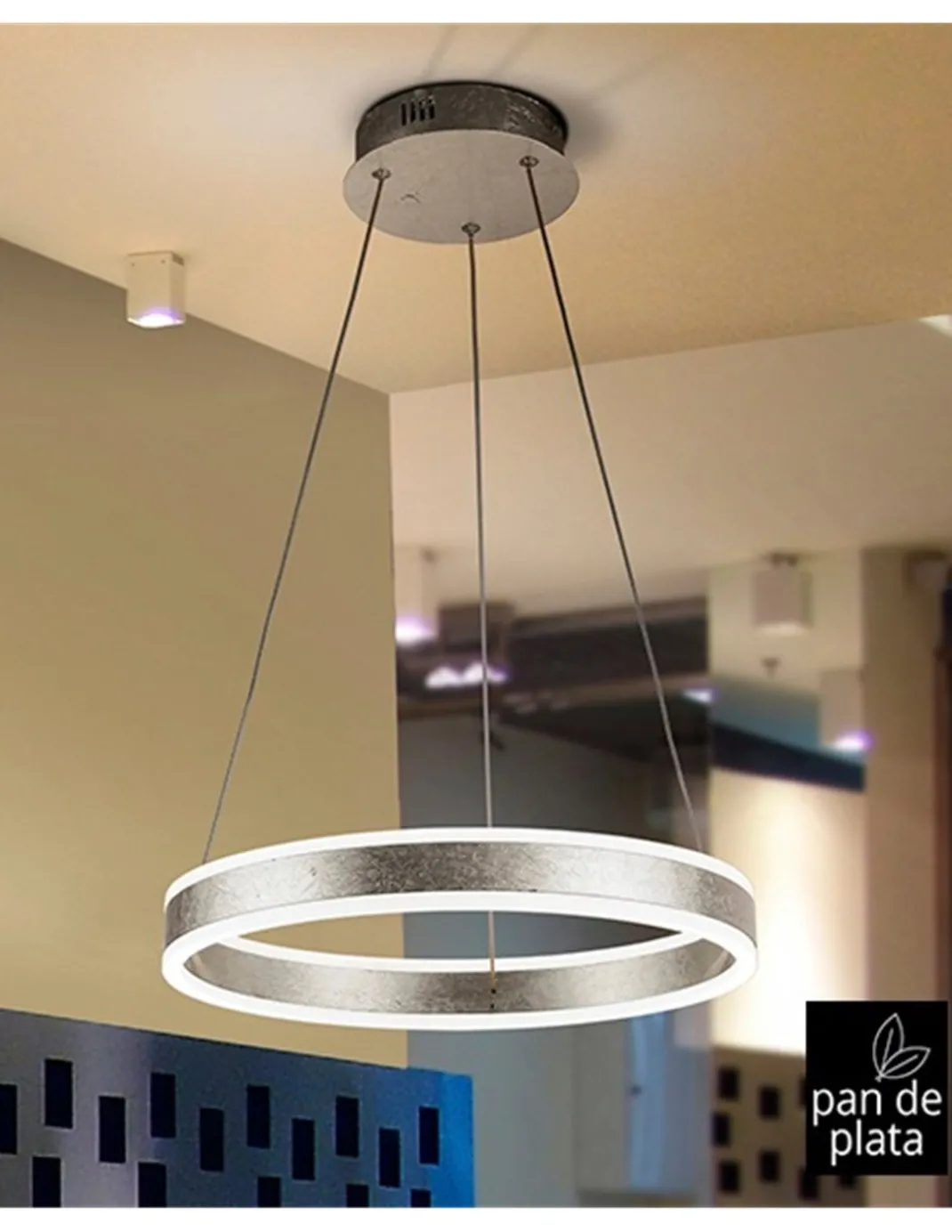 Lámpara colgante Helia – Schuller – Diseño moderno en 3 colores y 2 medidas