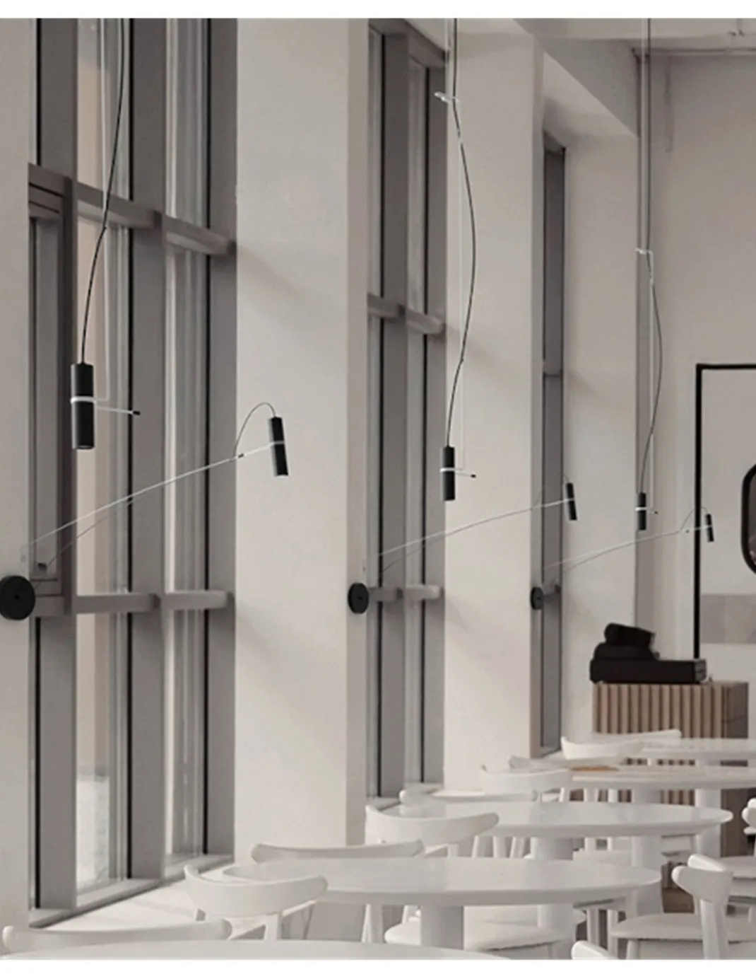 Lámpara colgante Hold - Luxcambra - Lámpara con tensor, luz directa