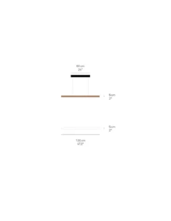 Lámpara Colgante I Line - LZF - Lámpara de techo lineal LED de línea arquitectónica