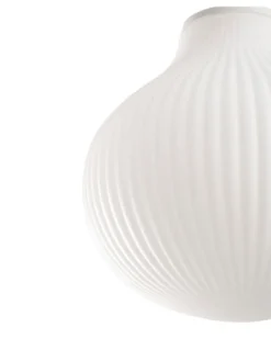 Lámpara colgante Isabelle 40 – Faro – Lámpara de cristal, acabado blanco