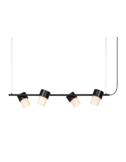 Lámpara colgante Kan C – Luxcambra – Luces orientables, pantallas de cotonet