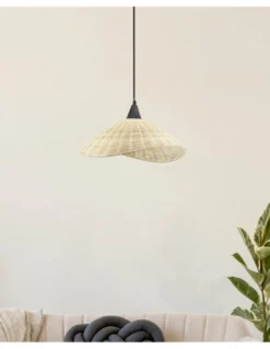 Lámpara colgante Kasteli - IDP Lampshades - Lámpara de mimbre en 2 tamaños