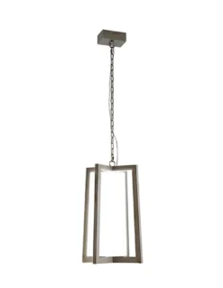 Lámpara colgante Kuma – Schuller – Lámpara de acero inoxidable LED