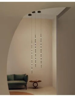 Lámpara colgante – LedsC4 - Colgante negro en 170 cm - 99,2 cm