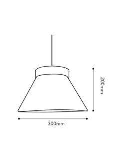 Lámpara colgante Legno - Fokobu - Lámpara nórdica de techo, madera y cerámica