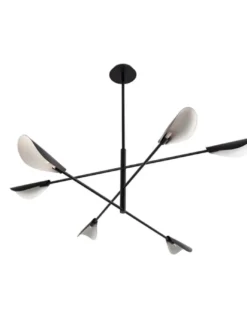 Lámpara colgante Liggera - Faro - Lámpara de techo orientable, 6 luces