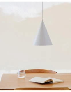 Lámpara colgante Lina - Faro - Lámpara cónica en blanco o negro