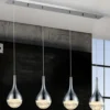 Lámpara colgante lineal Elie – Schuller – Lámpara de 4 luces LED