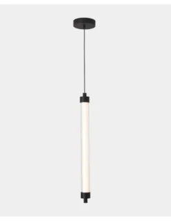 Lámpara colgante Lineo - ACB - Colgante LED tubular minimalista