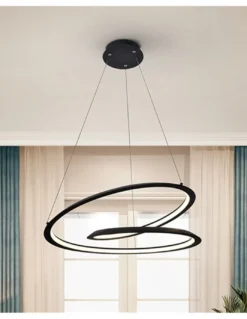 Lámpara colgante Looping – Schuller – Lámpara LED, disponible en 2 tamaños y colores