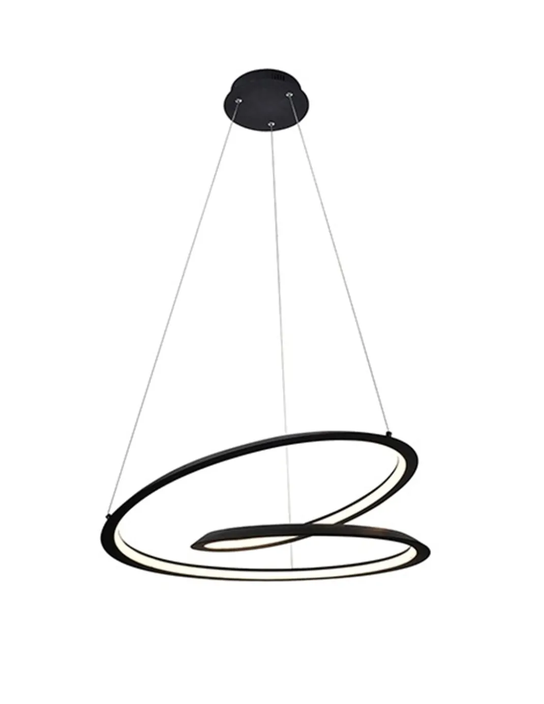 Lámpara colgante Looping – Schuller – Lámpara LED, disponible en 2 tamaños y colores