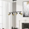 Lámpara colgante Maena – AJP – Diseño horizontal, focos orientables