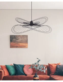 Lámpara colgante Magdalena - IDP Lampshades - Lámparadecorativa negra