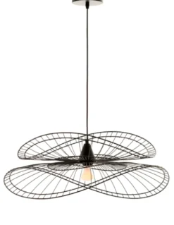 Lámpara colgante Magdalena - IDP Lampshades - Lámparadecorativa negra
