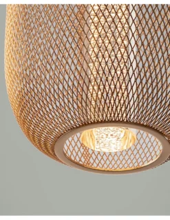 Lámpara colgante Micrón – Schuller – Lámpara decorativa con doble tulipa