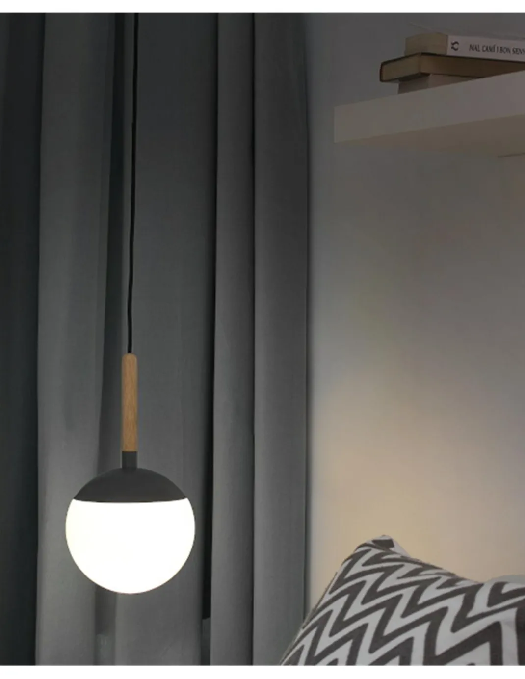 Lámpara colgante Mine Glass - Faro – Lámpara tipo bola decorativa
