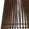 Lámpara colgante Mon - AJP - Lámpara de madera oscura, 20 cm