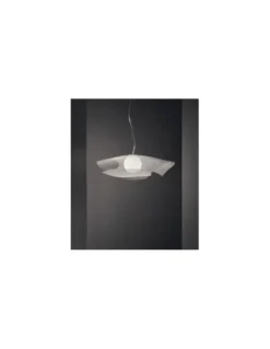 Lámpara colgante Mytilus - a-emotional light - Lámpara de diseño con pantalla de malla ondulada
