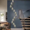 Lámpara colgante Nebula - Schuller - Lámpara idónea para hueco de escalera