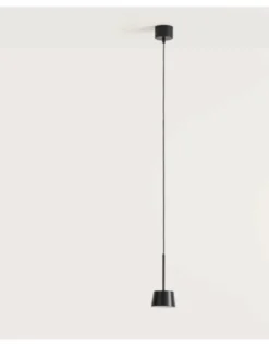 Lámpara colgante Nera - Aromas - Lámpara de metal negro mate, LED 8W 3000K