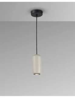 Lámpara colgante Nimes - Schuller - Tulipa de metal gris claro