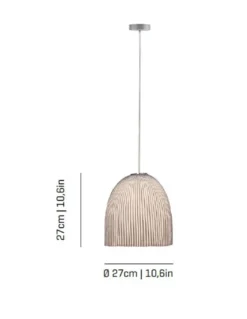 Lámpara colgante Onn - a-emotional light - Diseño decorativo de acero inoxidable