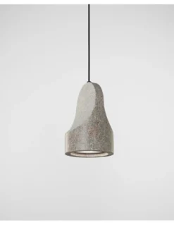 Lámpara colgante Parga – a-emotional light – Lámpara de piedra, 3 tamaños, LED regulable corte de fase