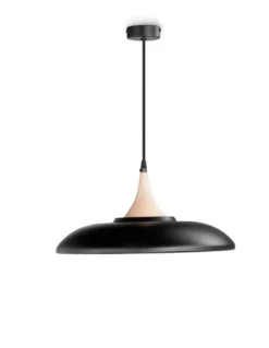 Lámpara colgante Poppol - Massmi - Lámpara estilo nórdico, madera haya, varios colores