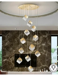 Lámpara colgante Priscila – Schuller – Lámpara decorativa de 12 luces
