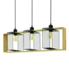 Lámpara colgante Raffaela - IDP Lampshades - Lámpara lineal con 3 luces