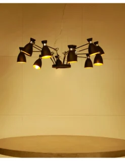 Lámpara colgante Retro - Faro - Lámpara de araña moderna, estilo industrial